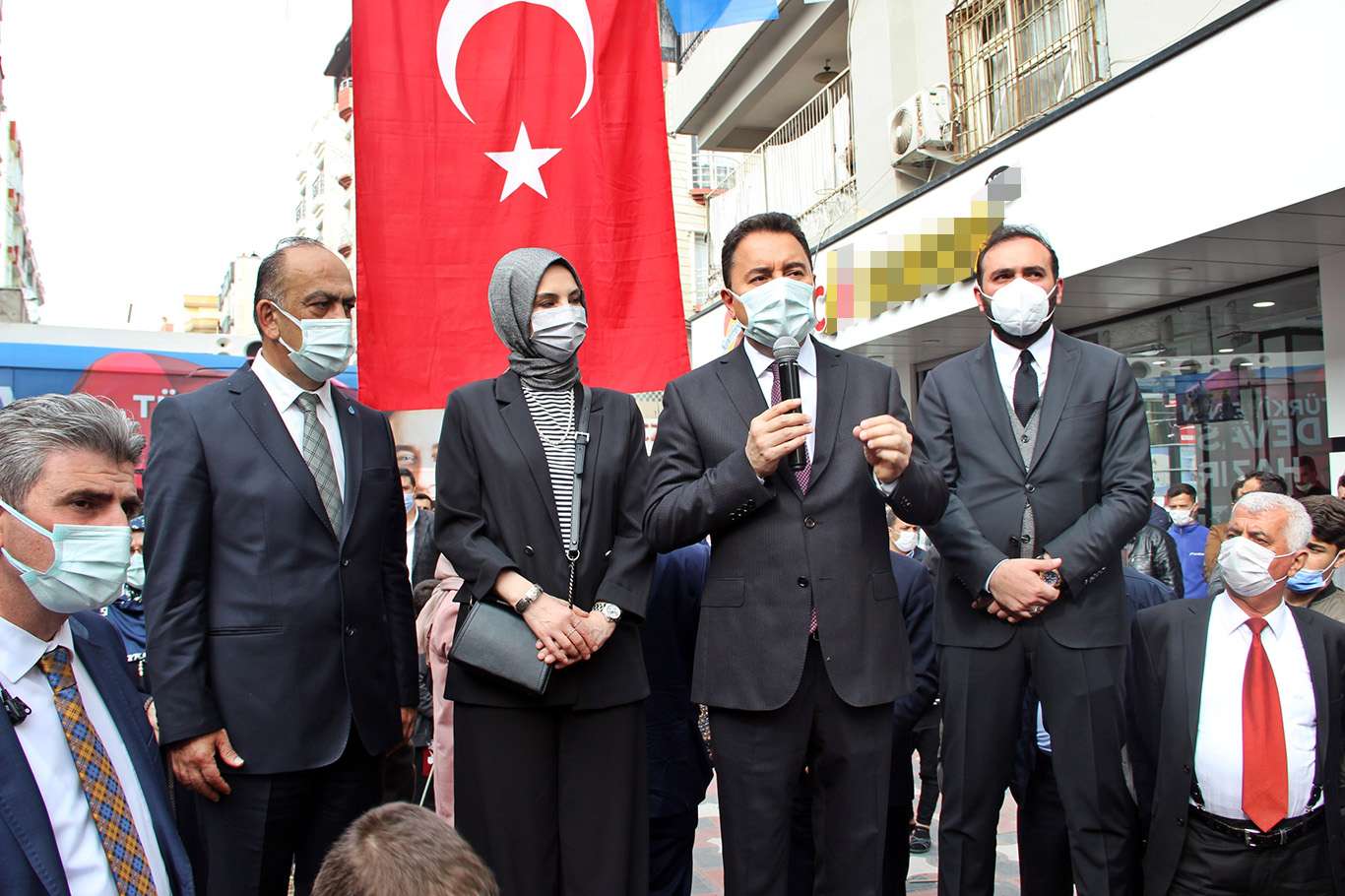 Deva Partisi Genel Başkanı Ali Babacan Cizre’de